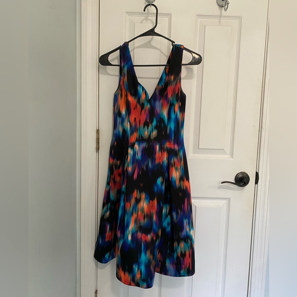 Multicolor Sleeveless Dress